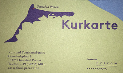 Kurtaxe - Prerow Urlaub