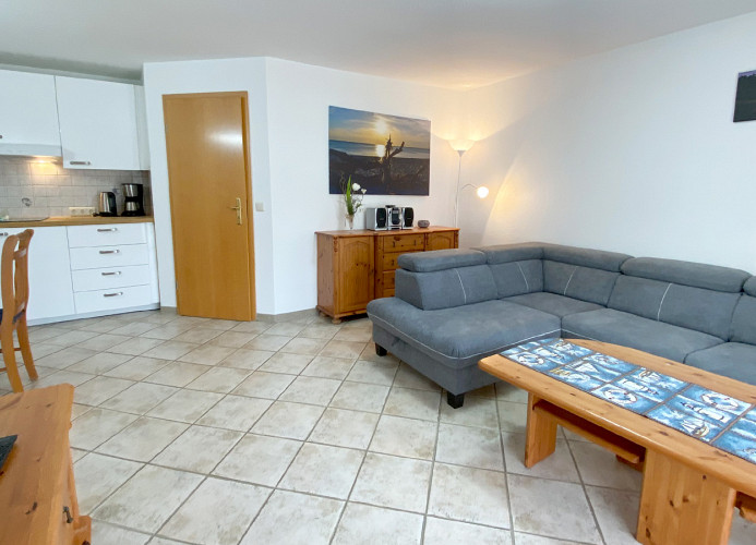 Wohnzimmer mit Küchenteil