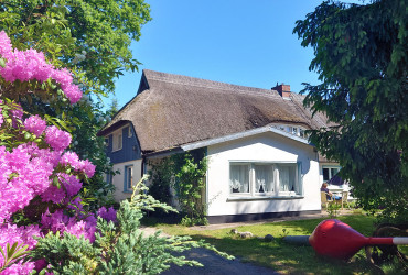 Zimmer 1 im Haus mit Schilfdach