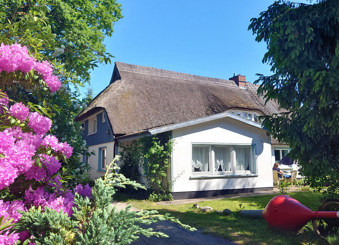 Zimmer 1 im Haus mit Schilfdach