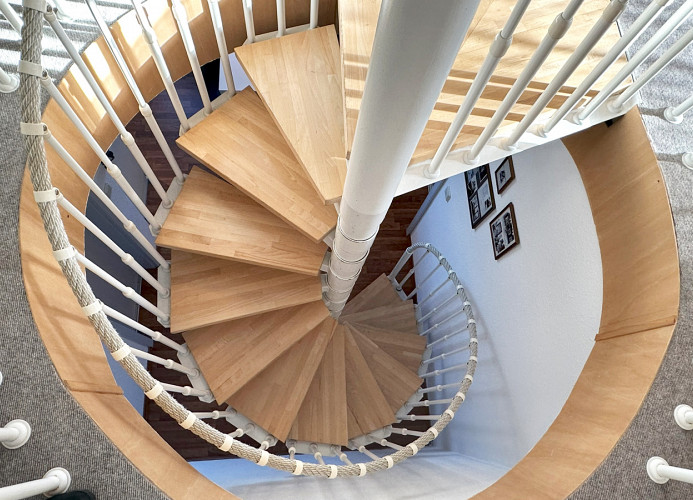 die Wendeltreppe