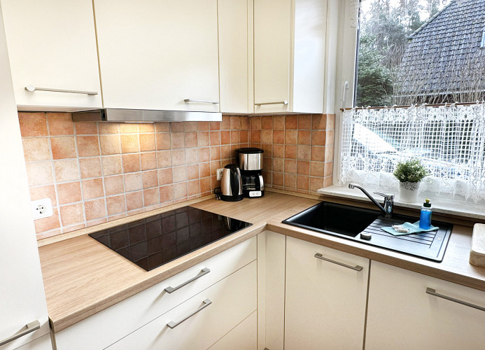 mit Backofen, Cerankochfeld, Geschirrspüler, Kühlschrank mit ***Sterne-Gefrierfach