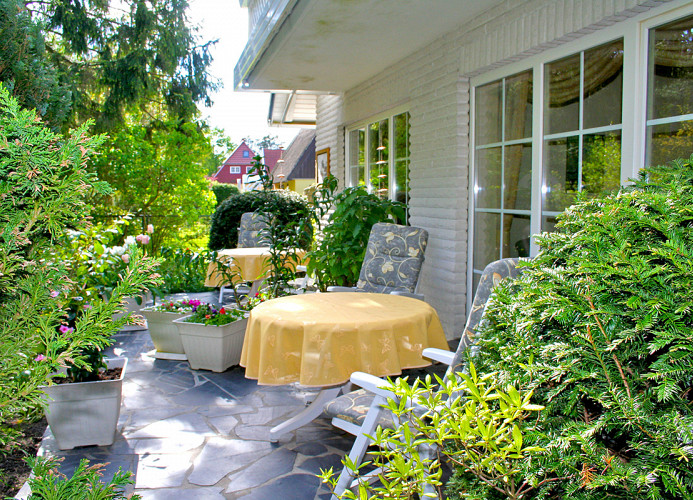 Terrasse im Grünen