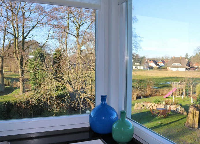 Blick aus den Küchenfenstern