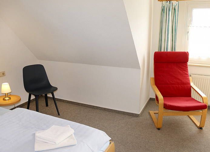 viel Platz im Schlafzimmer