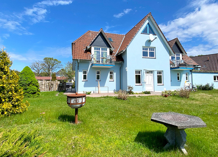 Südseite des Hauses