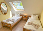 Schlafzimmer im Dachgeschoß