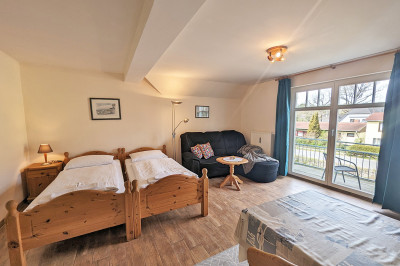 Zugang zum Balkon (Norden)