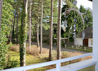 Blick vom Balkon