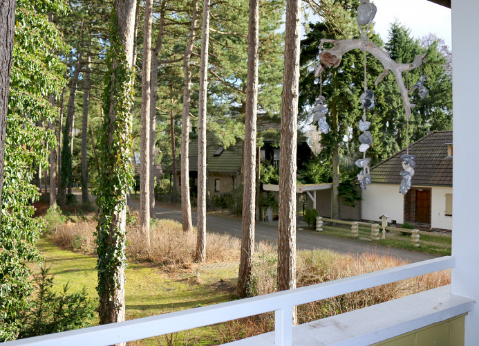 Blick vom Balkon