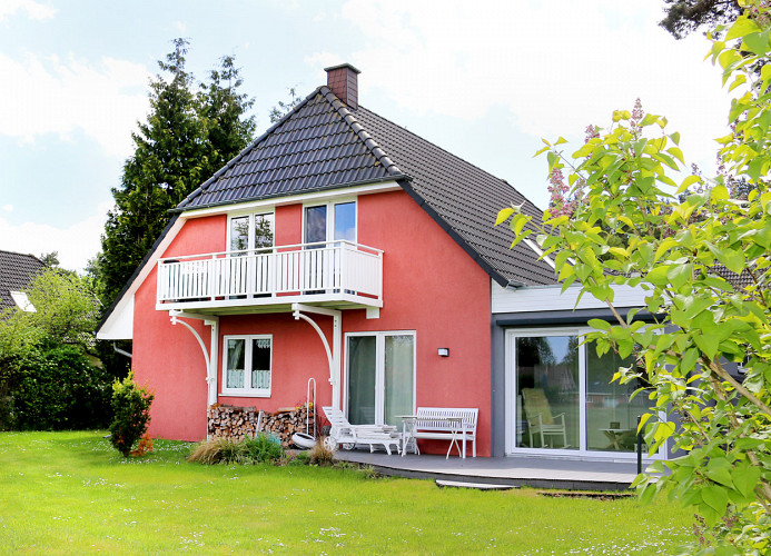 Außenansicht des Hauses - Fewo Donnerkeil (Balkon oben)