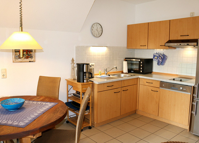 kleine Ess- und Küchenecke