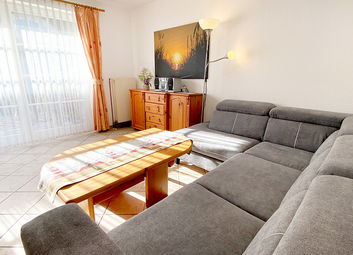 viel Platz zum Entspannen auf der Couch