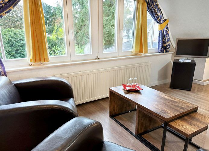 Fernsehecke im Zimmer
